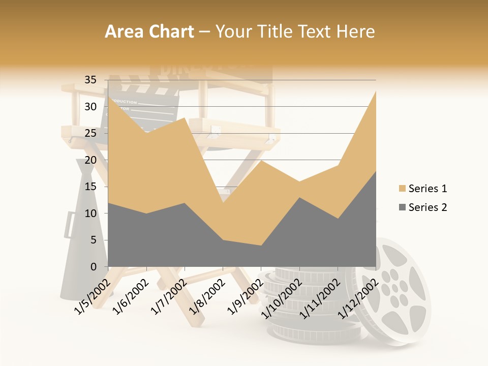 Film Render Seat PowerPoint Template