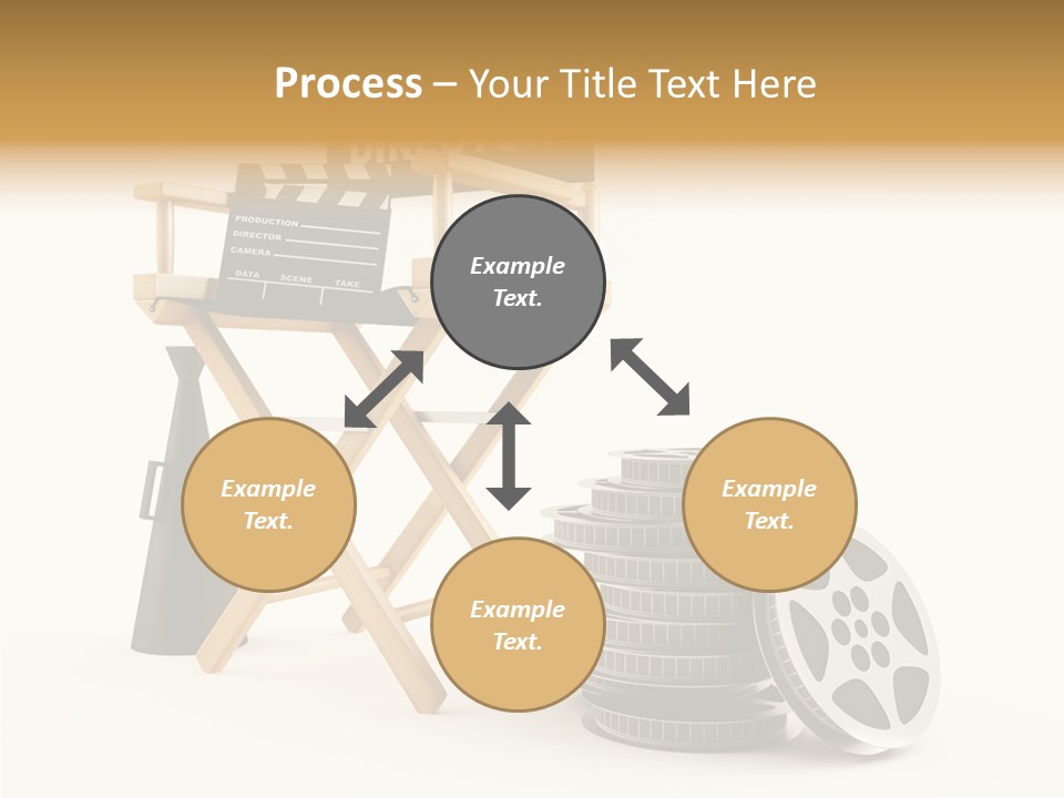 Film Render Seat PowerPoint Template