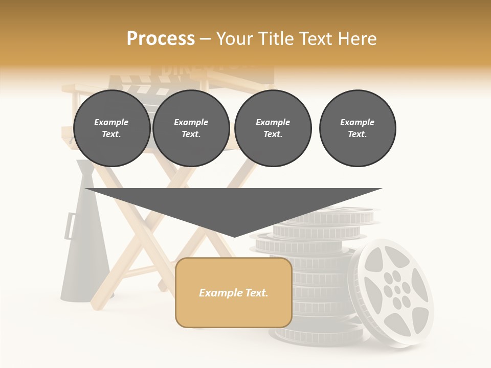 Film Render Seat PowerPoint Template