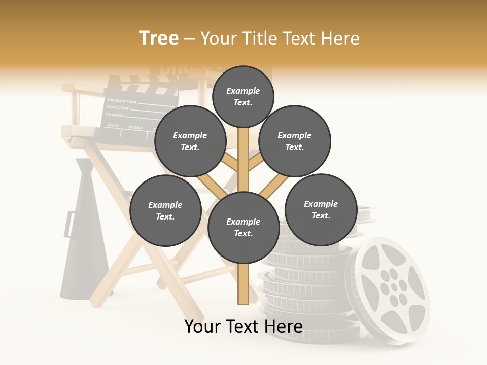 Film Render Seat PowerPoint Template