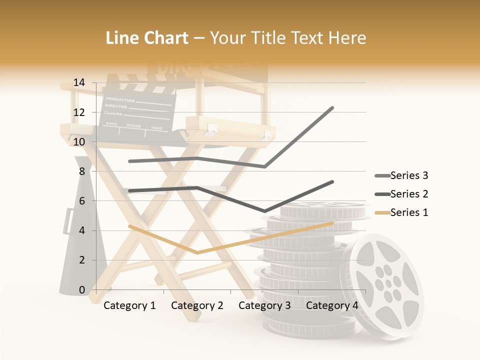 Film Render Seat PowerPoint Template
