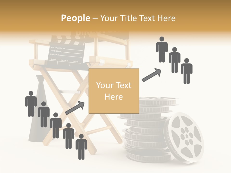 Film Render Seat PowerPoint Template