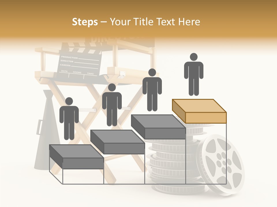 Film Render Seat PowerPoint Template
