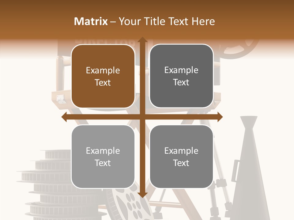 Embroidery Breeches Pants PowerPoint Template