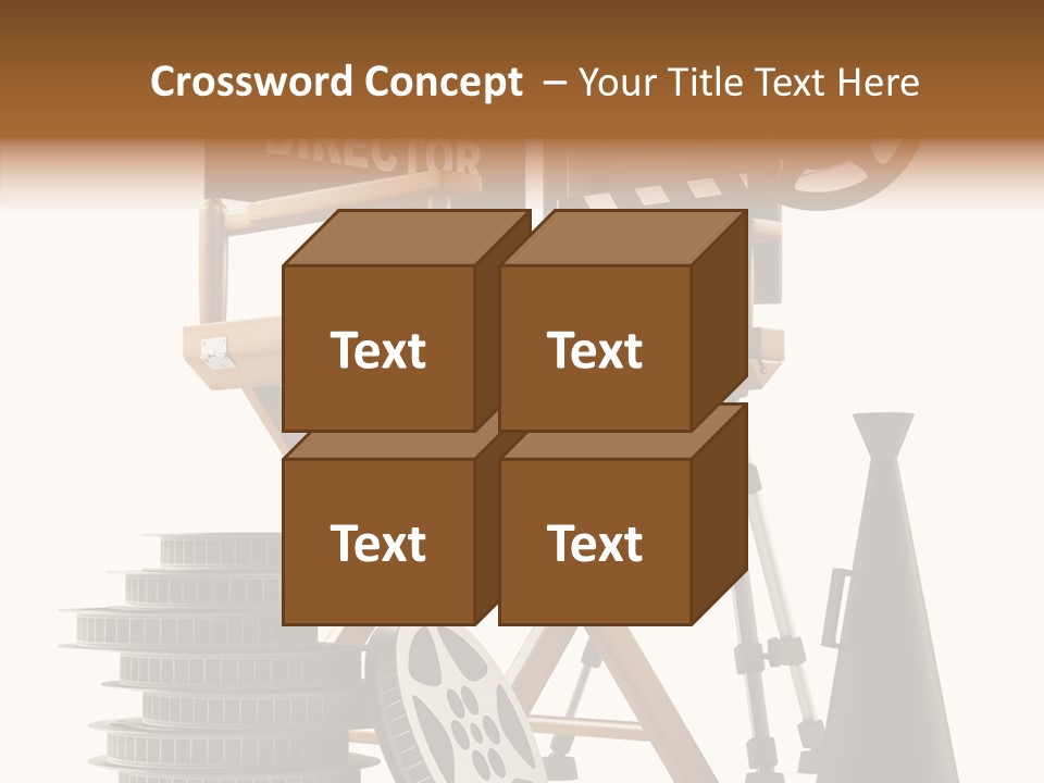 Embroidery Breeches Pants PowerPoint Template