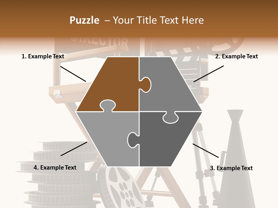 Embroidery Breeches Pants PowerPoint Template