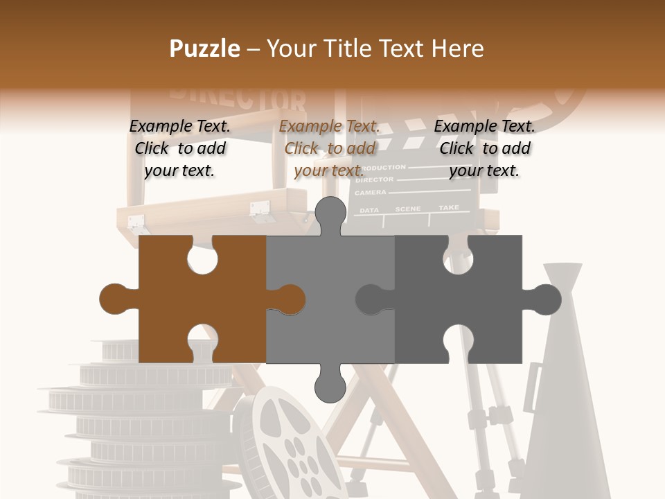 Embroidery Breeches Pants PowerPoint Template