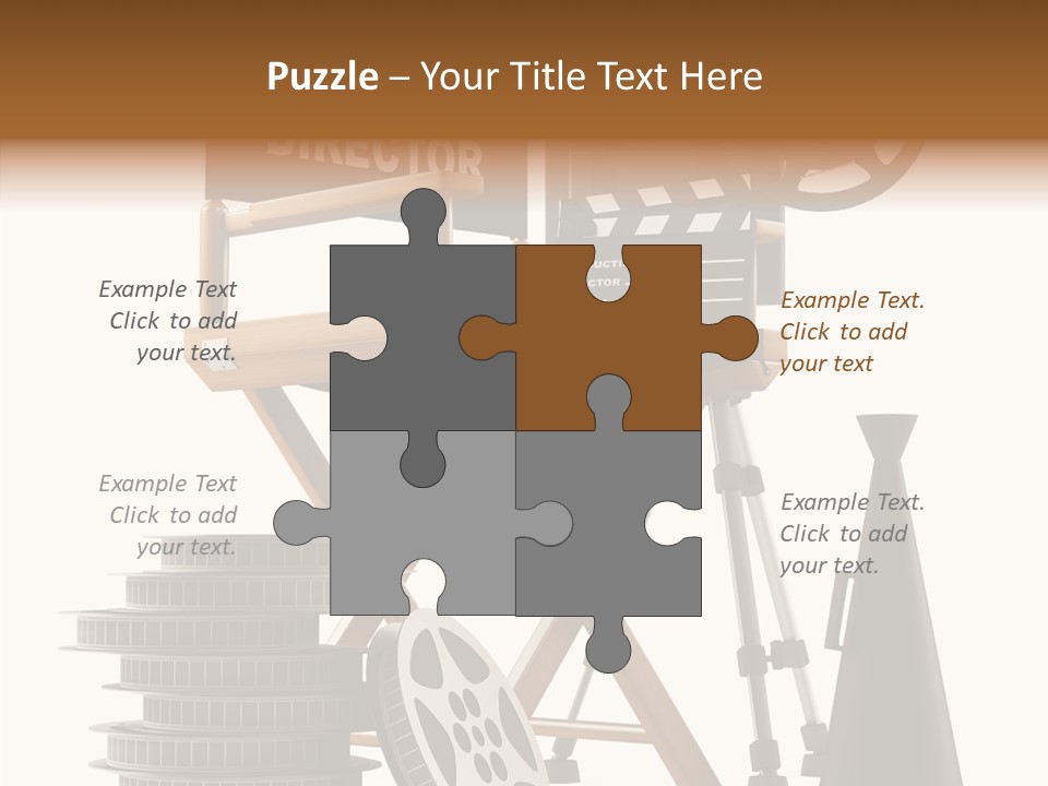 Embroidery Breeches Pants PowerPoint Template