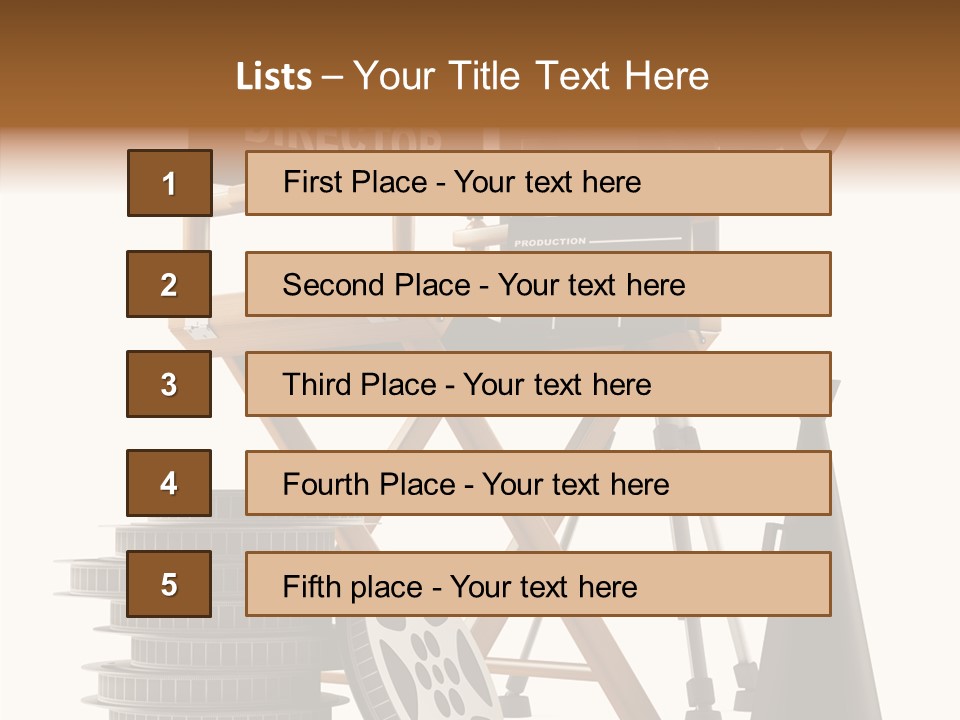 Embroidery Breeches Pants PowerPoint Template