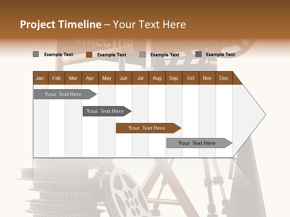 Embroidery Breeches Pants PowerPoint Template