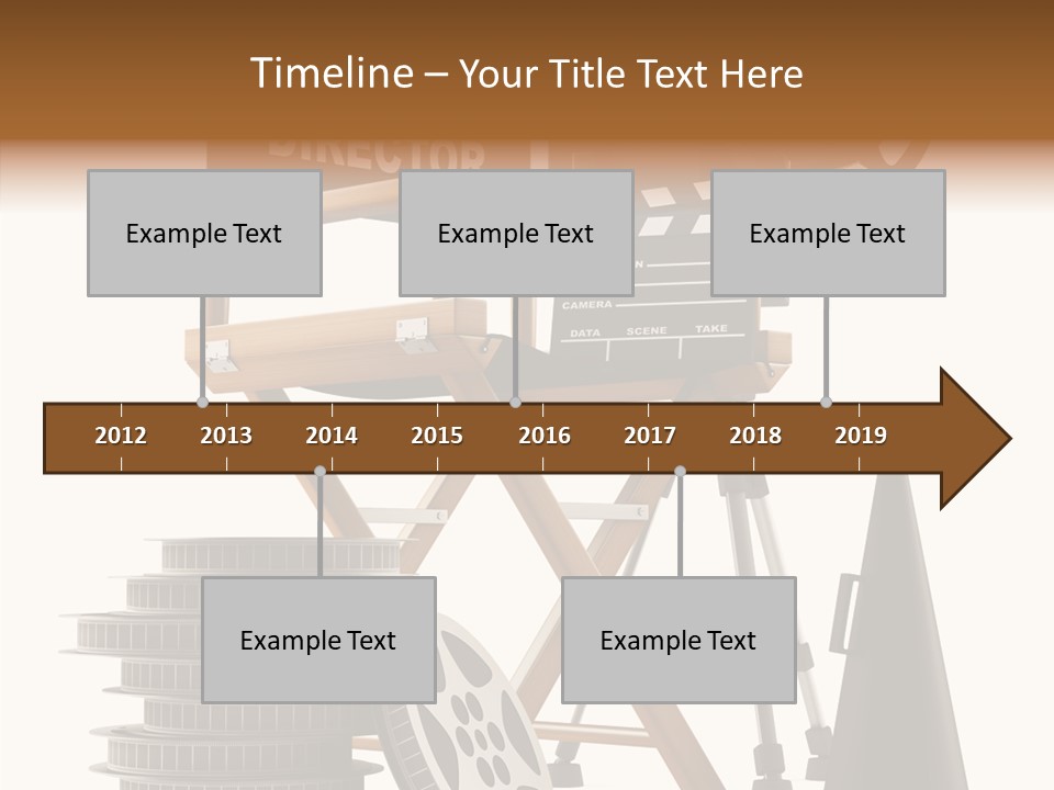 Embroidery Breeches Pants PowerPoint Template