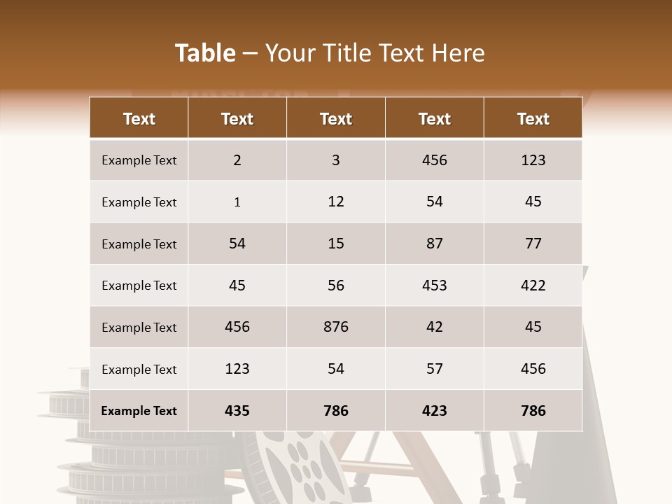 Embroidery Breeches Pants PowerPoint Template