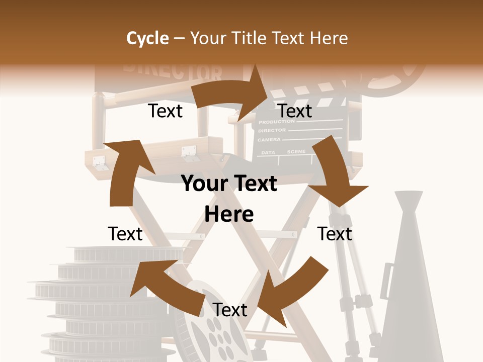 Embroidery Breeches Pants PowerPoint Template