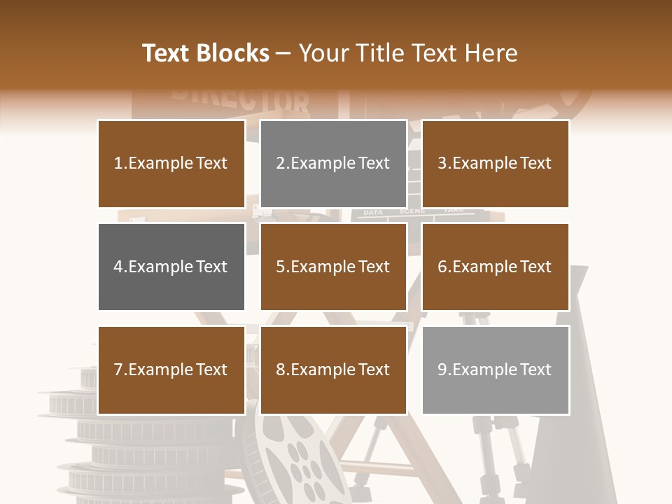 Embroidery Breeches Pants PowerPoint Template