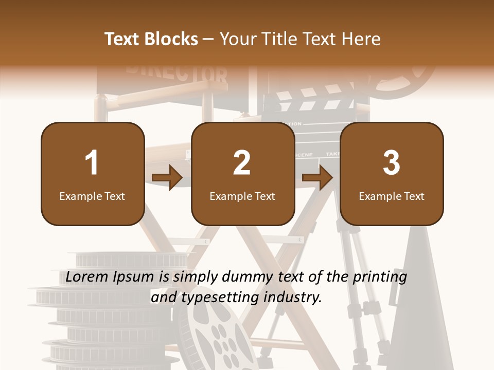 Embroidery Breeches Pants PowerPoint Template