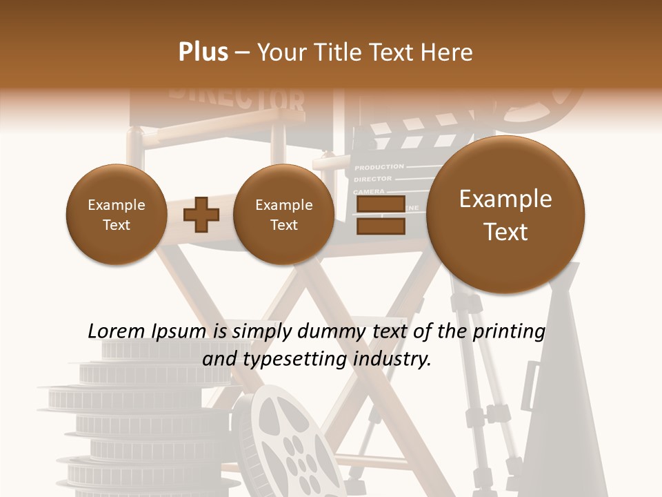 Embroidery Breeches Pants PowerPoint Template