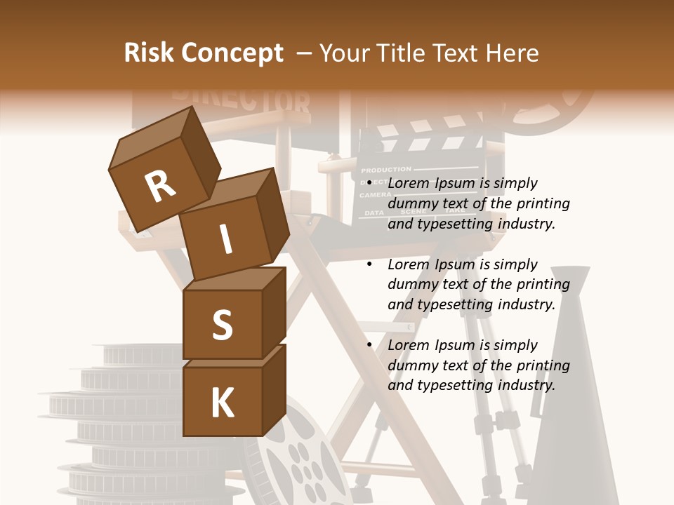 Embroidery Breeches Pants PowerPoint Template