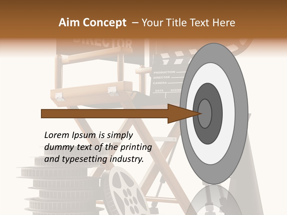 Embroidery Breeches Pants PowerPoint Template