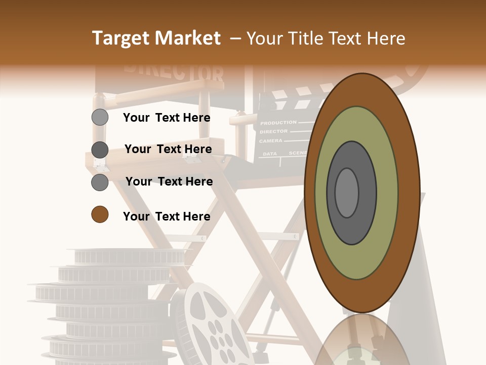 Embroidery Breeches Pants PowerPoint Template