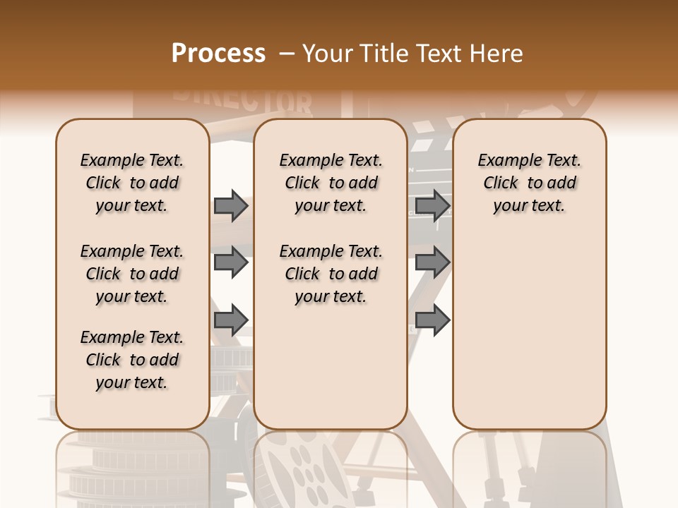 Embroidery Breeches Pants PowerPoint Template