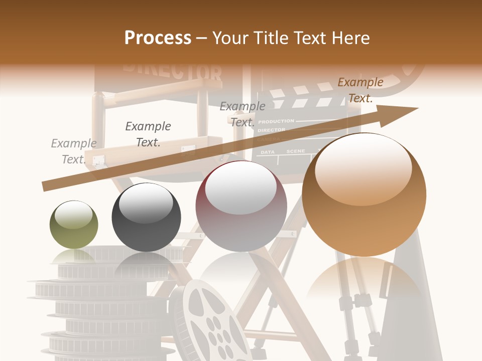 Embroidery Breeches Pants PowerPoint Template