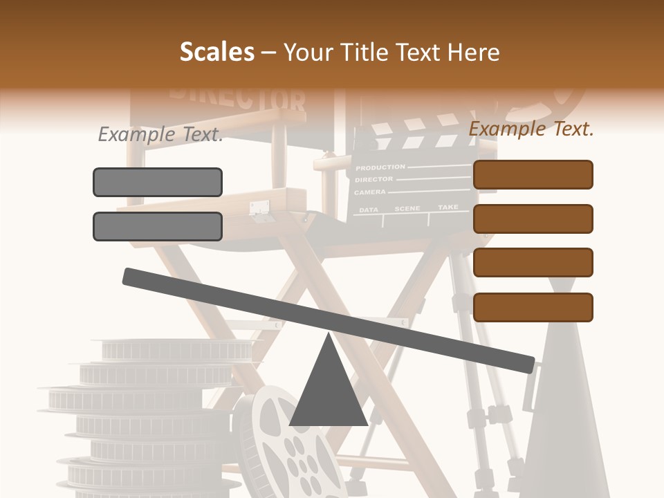 Embroidery Breeches Pants PowerPoint Template