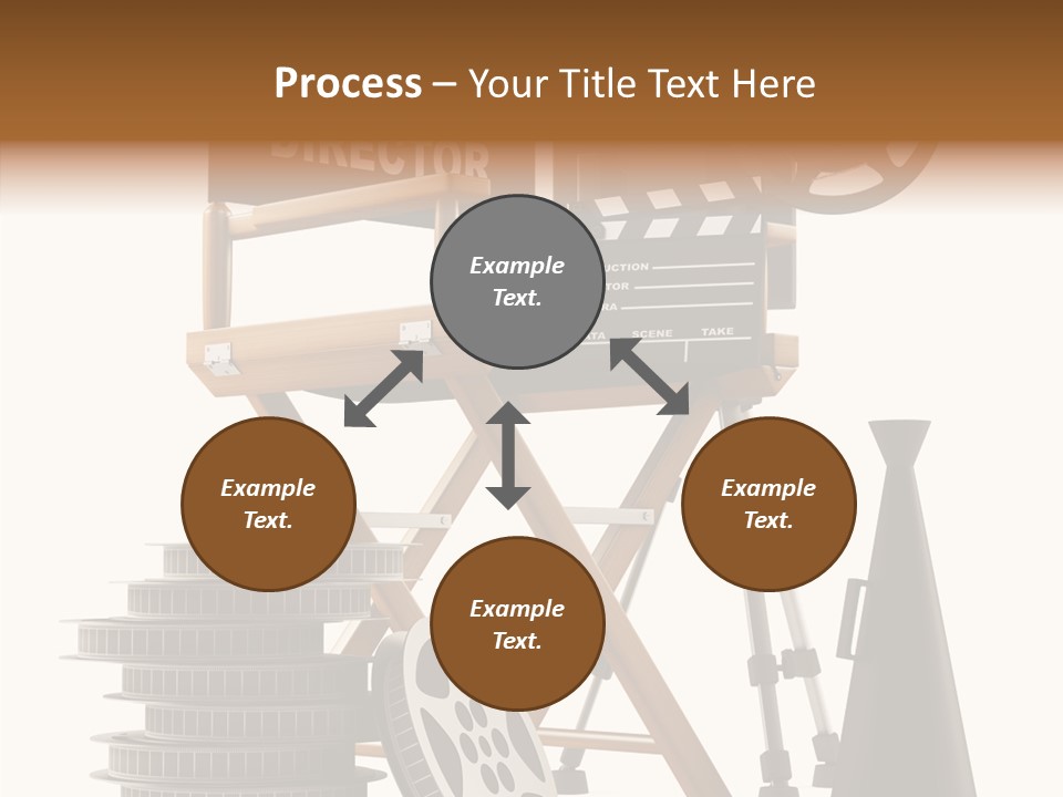 Embroidery Breeches Pants PowerPoint Template