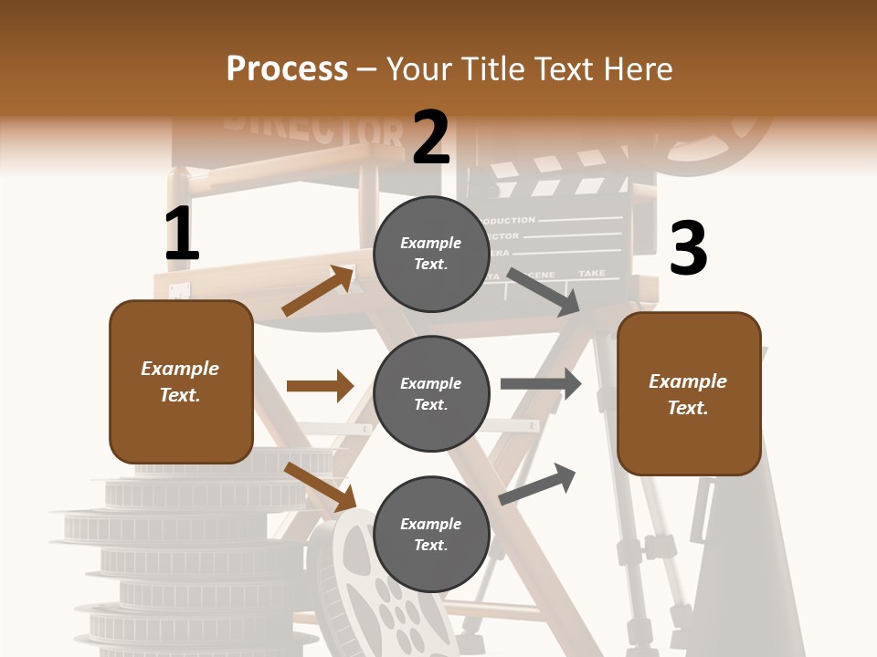 Embroidery Breeches Pants PowerPoint Template