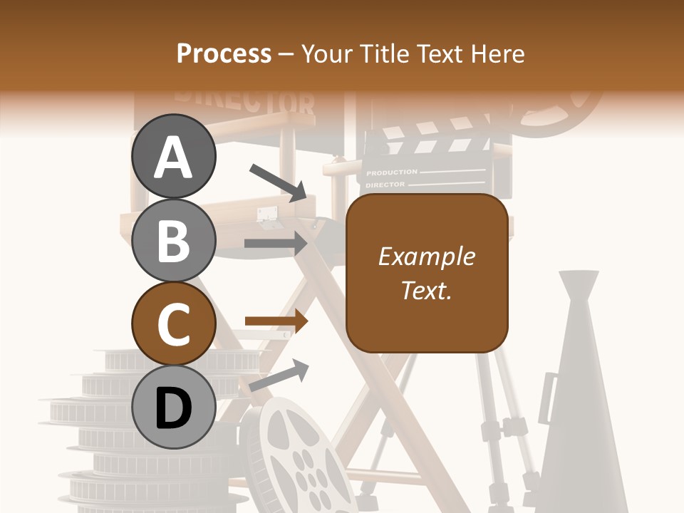 Embroidery Breeches Pants PowerPoint Template