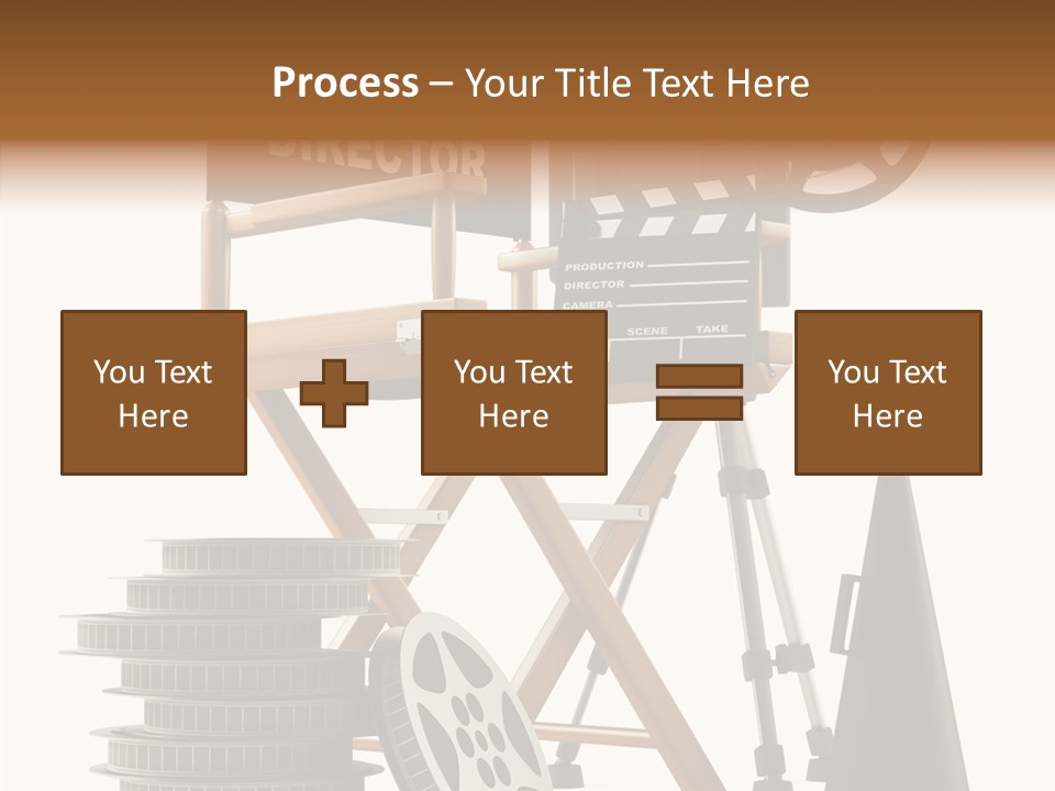 Embroidery Breeches Pants PowerPoint Template