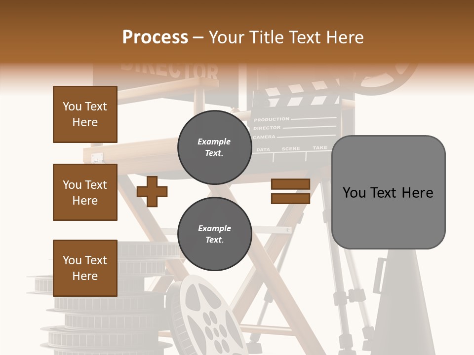 Embroidery Breeches Pants PowerPoint Template