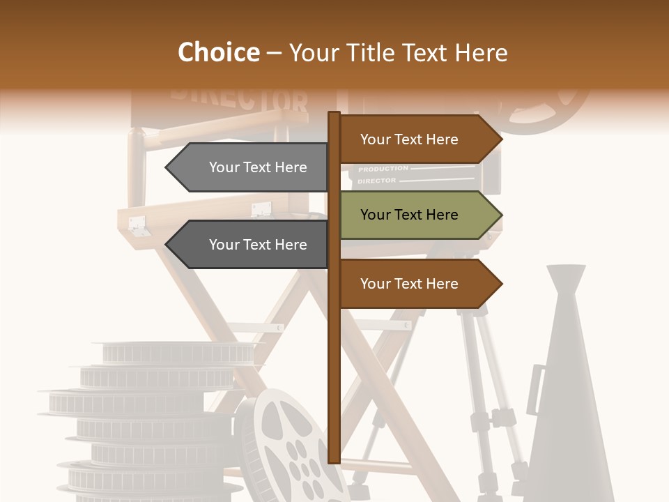 Embroidery Breeches Pants PowerPoint Template