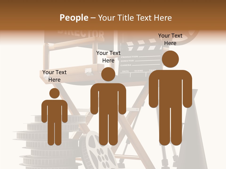 Embroidery Breeches Pants PowerPoint Template