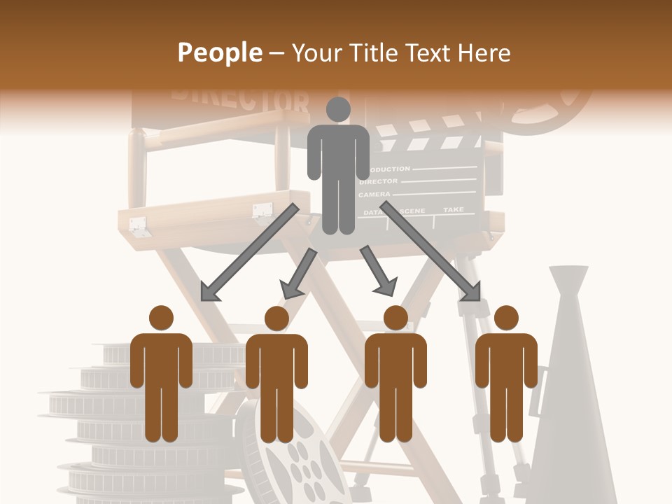 Embroidery Breeches Pants PowerPoint Template