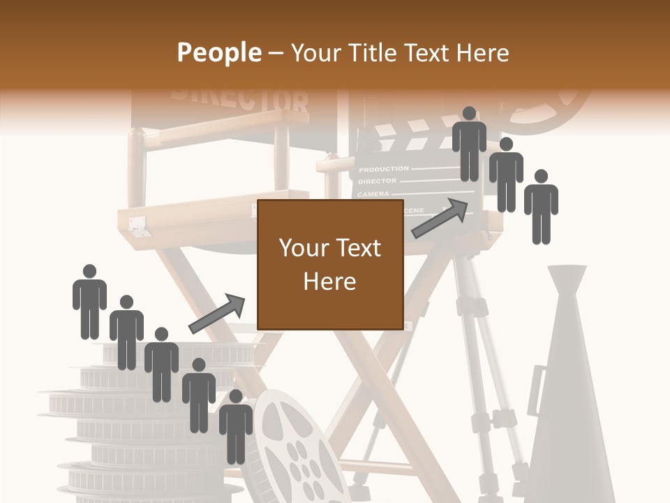 Embroidery Breeches Pants PowerPoint Template