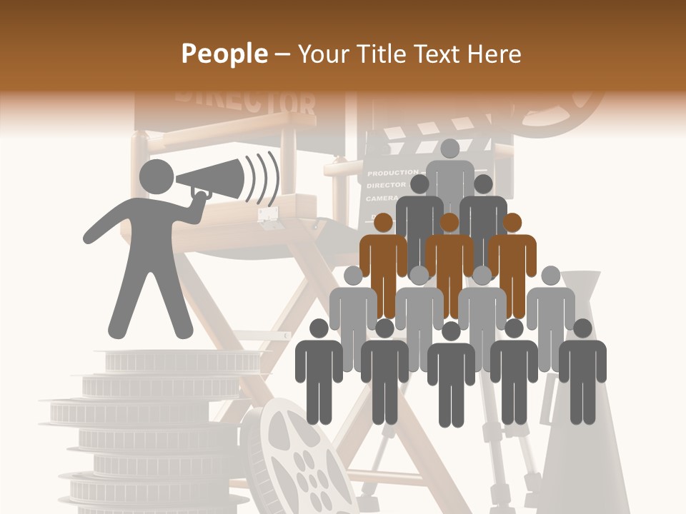 Embroidery Breeches Pants PowerPoint Template