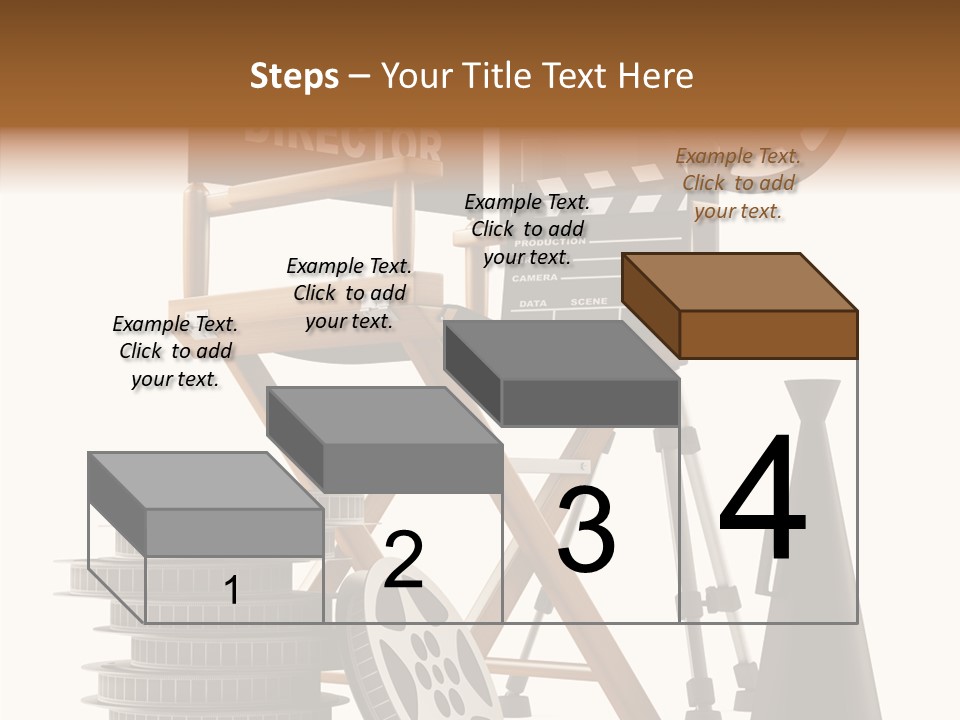 Embroidery Breeches Pants PowerPoint Template