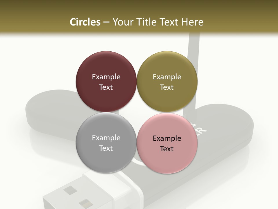 Antenna Service Memory PowerPoint Template