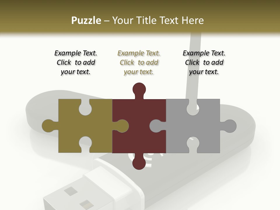 Antenna Service Memory PowerPoint Template