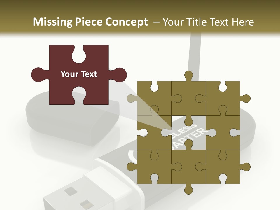 Antenna Service Memory PowerPoint Template