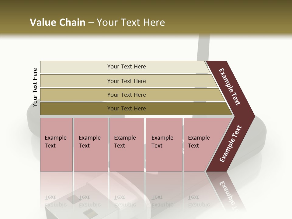 Antenna Service Memory PowerPoint Template