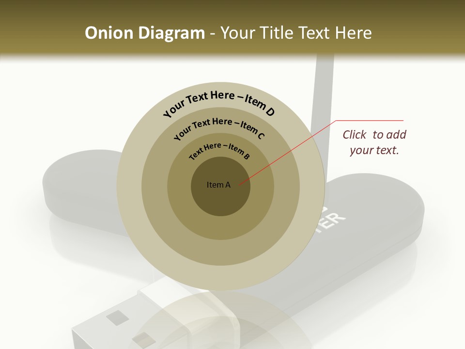Antenna Service Memory PowerPoint Template