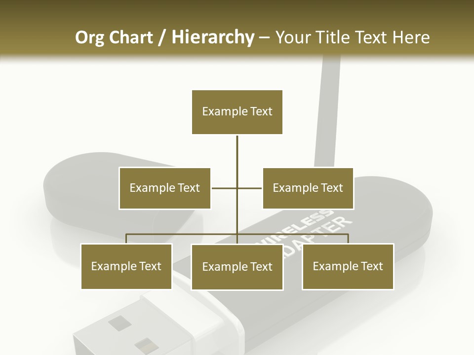 Antenna Service Memory PowerPoint Template