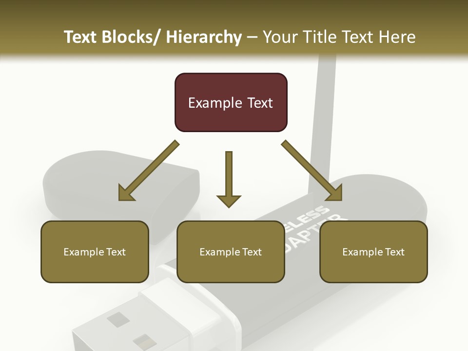 Antenna Service Memory PowerPoint Template