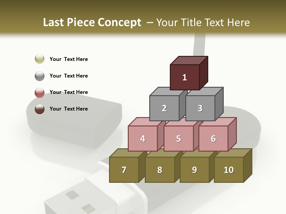 Antenna Service Memory PowerPoint Template