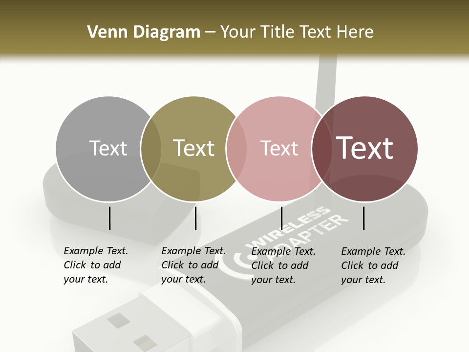 Antenna Service Memory PowerPoint Template