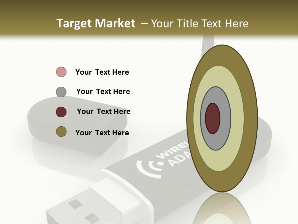 Antenna Service Memory PowerPoint Template