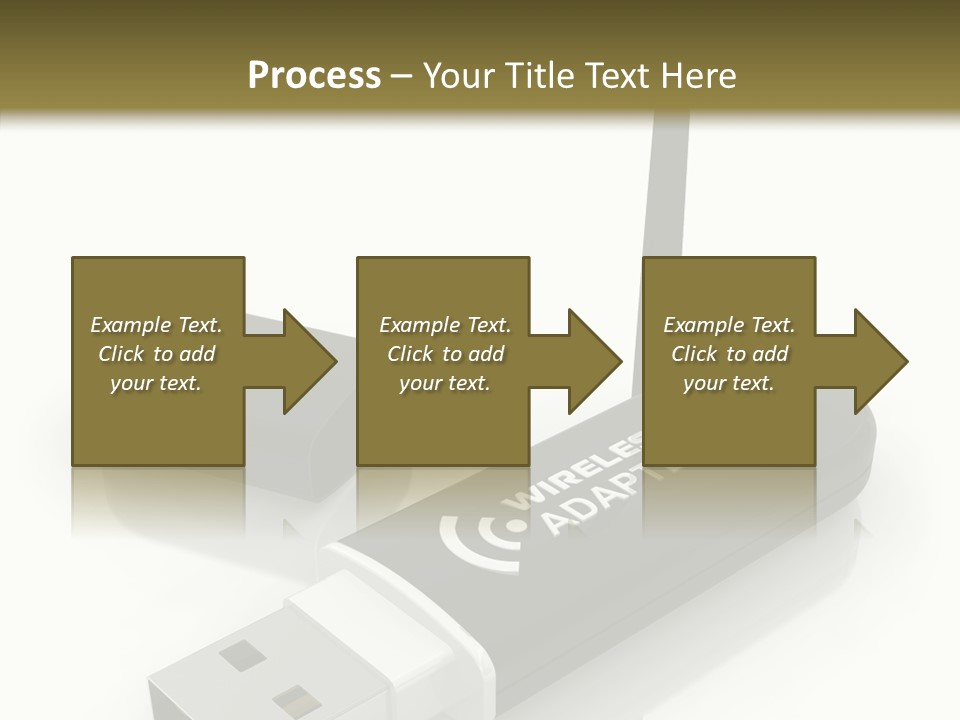 Antenna Service Memory PowerPoint Template