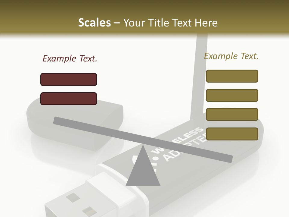 Antenna Service Memory PowerPoint Template