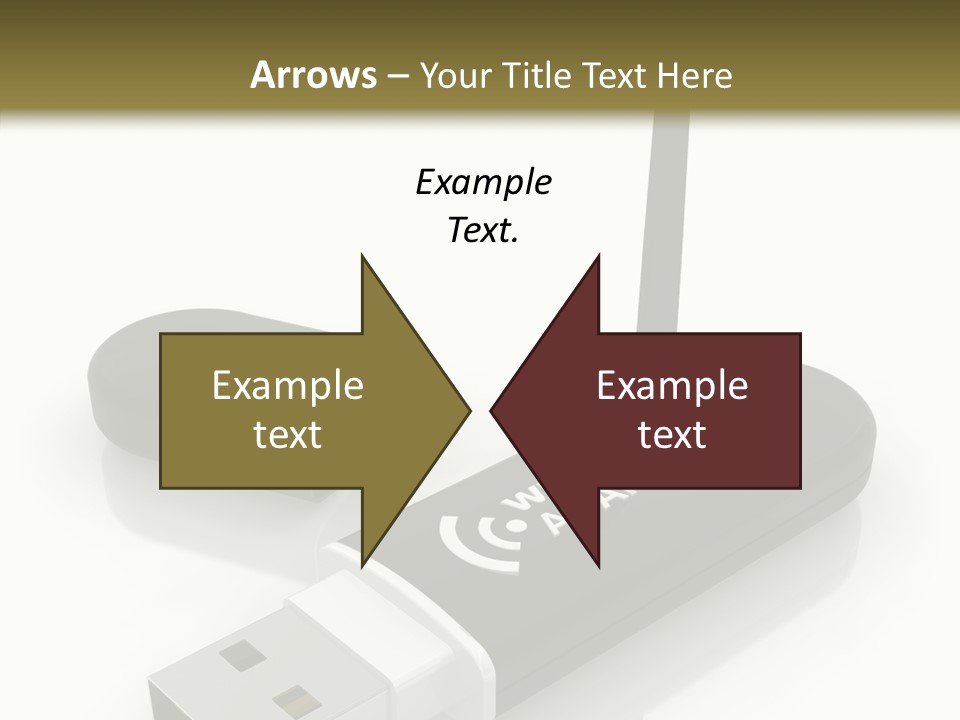 Antenna Service Memory PowerPoint Template